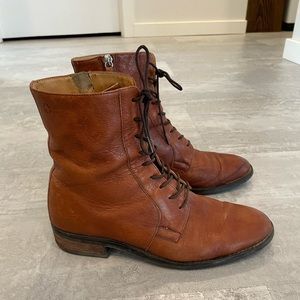 Vagabond brown leather boots